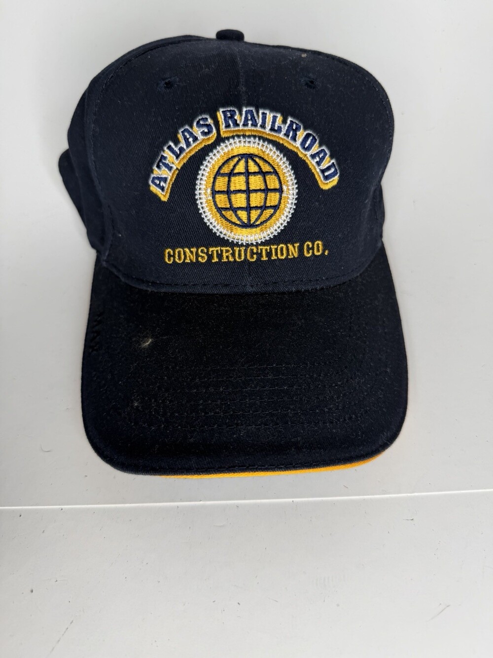 Atlas Railroad Construction Co Hat Embroidered Strapback Since 1954